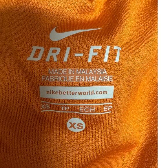 Nike Dri-fit Tempo Running shorts Orange/brown color Size XS - Picture 2 of 4